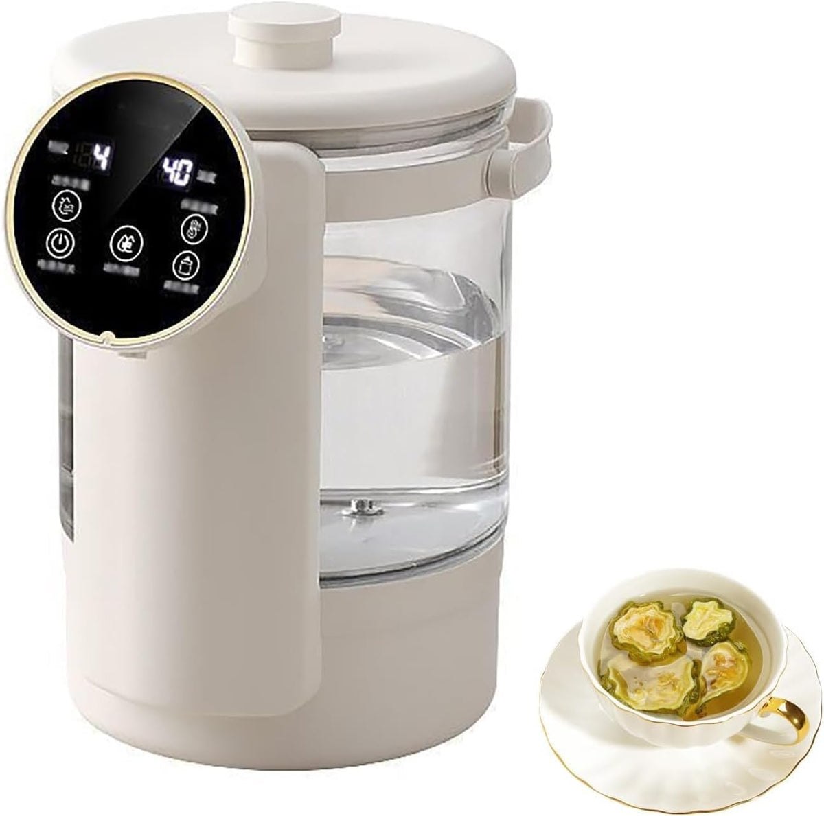 Distributeur distributeur d'eau chaude, 1200 W, 2,5 L, Noir, d'eau chaude instantanée et bouilloire à ébullition rapide