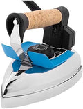 Aeolus EOLO Home & Professional Fer à vapeur, 850 W, Noir, EOLO STIR GO FR05 FER A SEC PROFESSIONNEL PLAQUE FER BRILLANTE