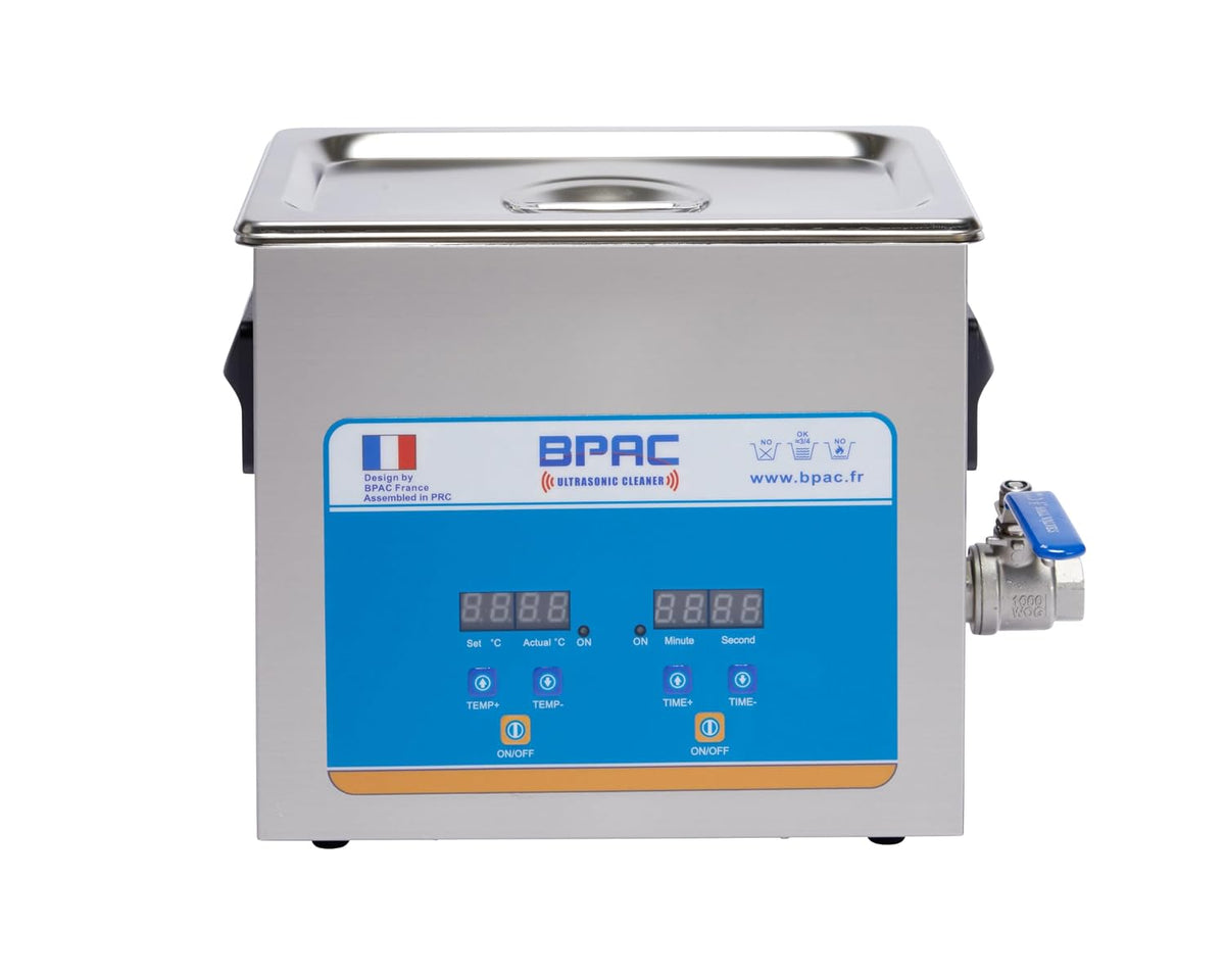 BPAC Fournitures pour le nettoyage du laboratoire, 3 Litres, 120 W, Noir