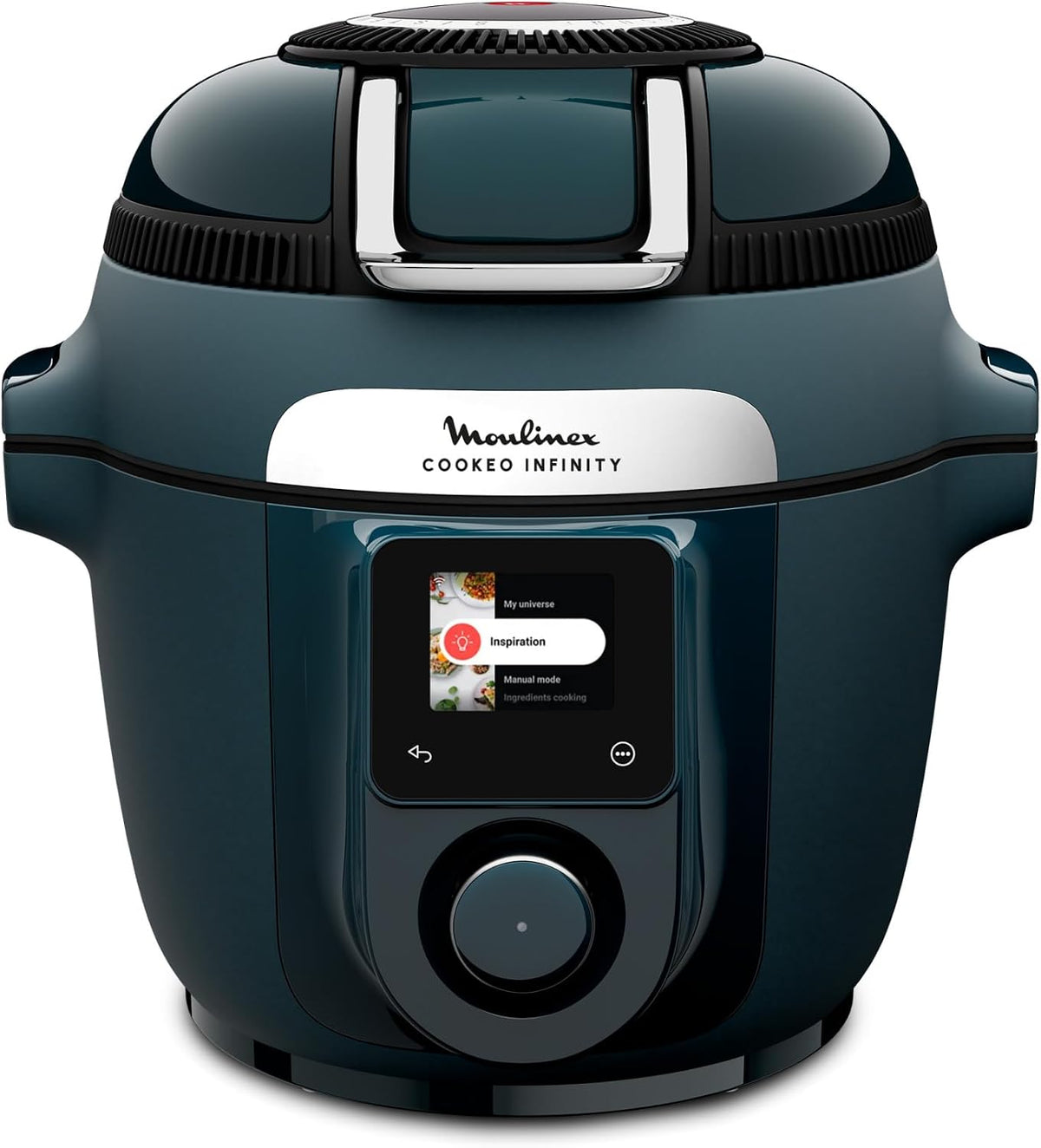 Moulinex friteuse à air chaud, 6 L, Bleu, - Cookeo Infinity Multicuiseur intelligent air fryer