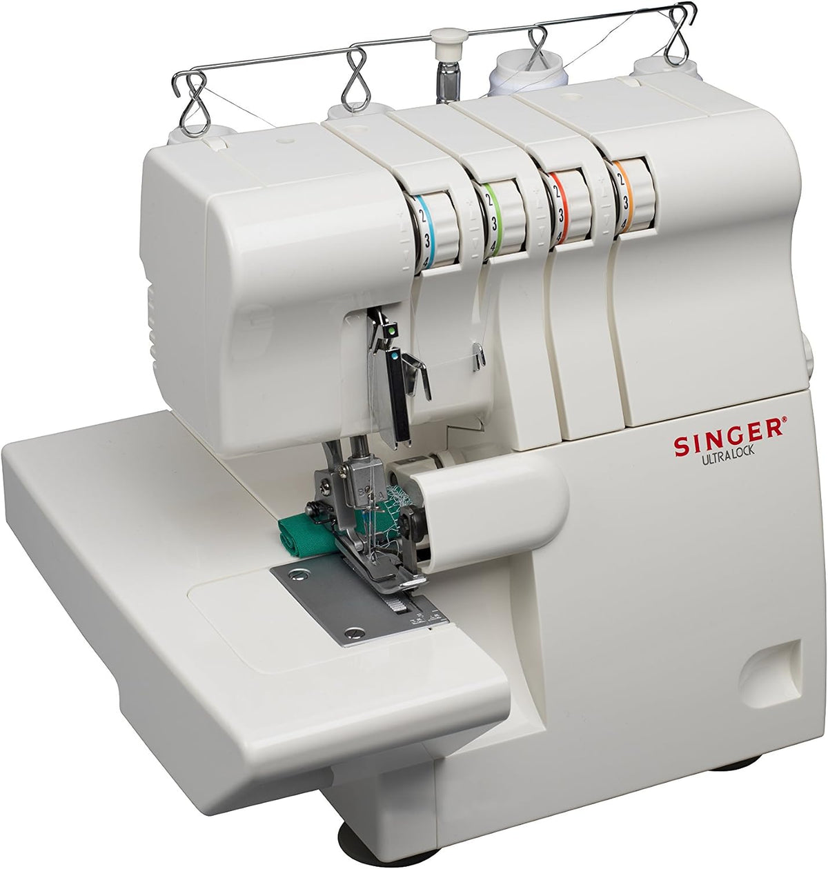 Singer surjeteuse, Noir, 14SH644 Machine 4 fils