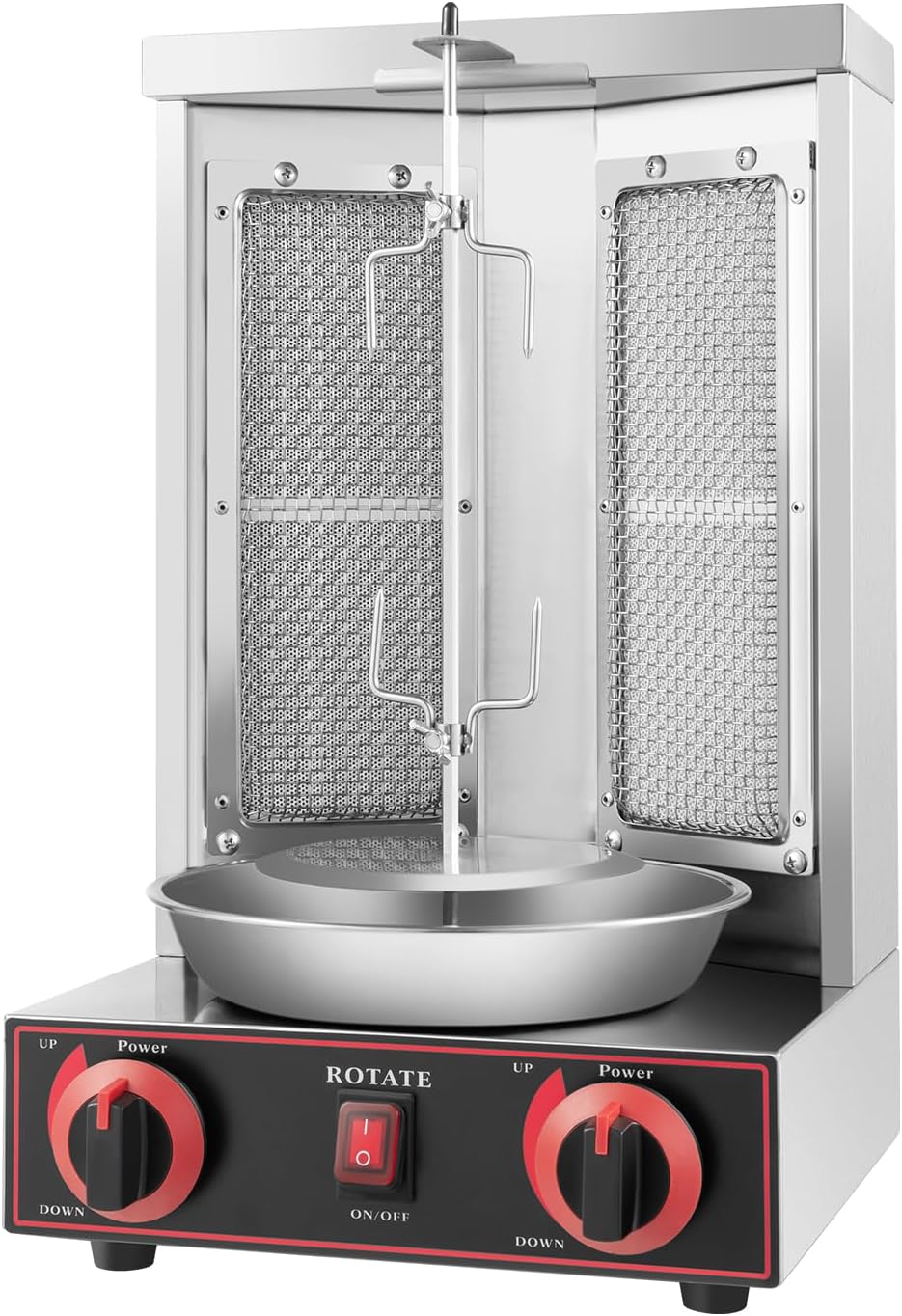 Babeenoo Grills électriques d'extérieur, CG-25, 8 kg., 3000 W., 220 V, acier inoxydable., noir., magasins