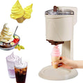 NYANS sorbetière, 1 L, Coque en ABS + agitateur en PP alimentaire, Noir, Machine à Glace Italienne, Cornet De Glace à Faire Soi-Même
