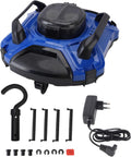 TOPINCN Systèmes de nettoyage automatique, 30 W, ABS, Noir, Robot Nettoyeur de Piscine sans Fil