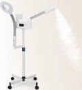 Cuiseur Cuiseurs vapeurs électriques, Noir, vapeur professionnel pour le visage avec lampe grossissante 5X