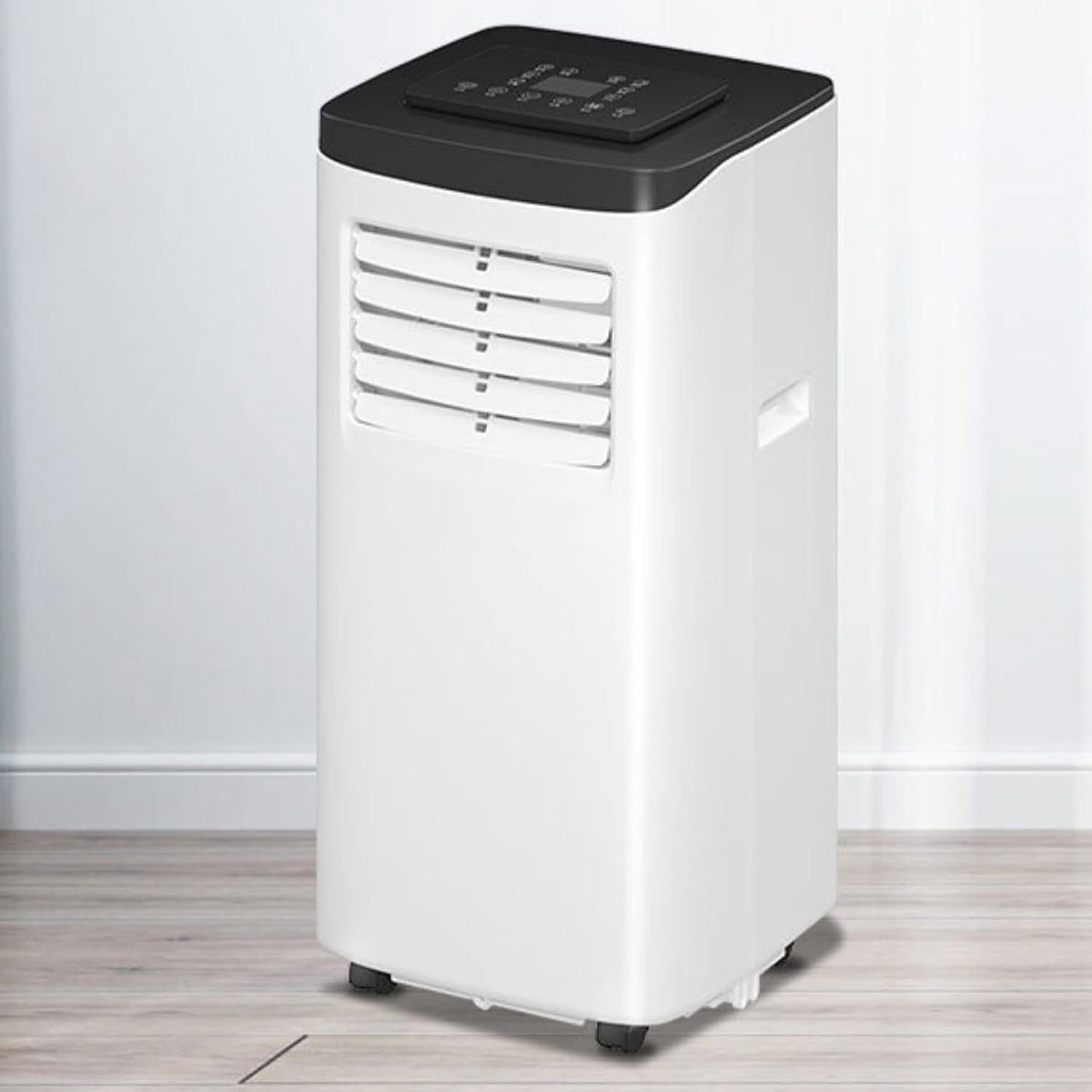 HUANQIN climatiseur portable, 30 m, Blanc, Climatiseur Mobile Silencieux ² avec Déshumidificateur, Oscillation 120°