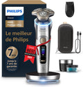 PHILIPS épilateur à lumière pulsée, Noir, Rasoir i9000 Prestige Ultra, rasoir électrique 100% étanche, technologie Skin IQ Pro