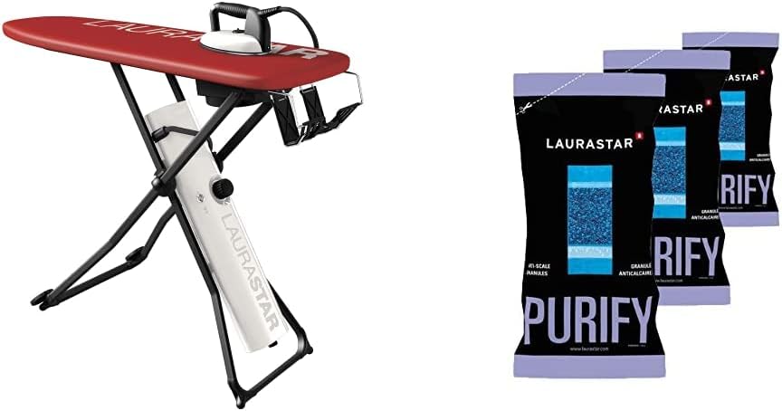 Laurastar Cartouches anti-calcaire, Noir, GO + & Lot de 3 Filtres à Eau