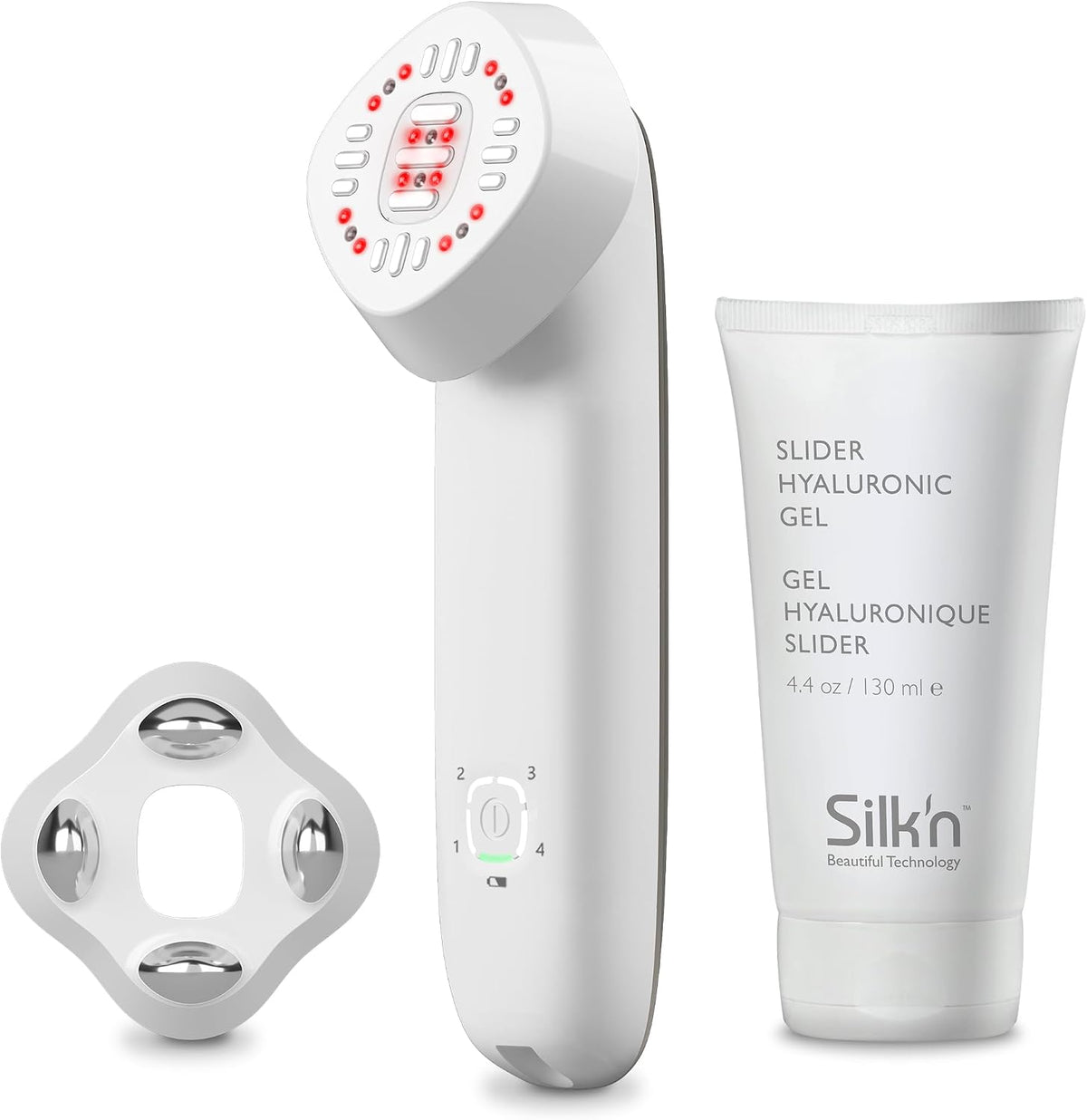 Silk'n épilateur à lumière pulsée, Rouge/Blanc, sans fil