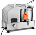 GastroHero Mandolines, 12 l, Argenté, Coupe-légumes et pain en acier inoxydable CU-ECO12, Coupe-légumes professionnel pour gastronomie