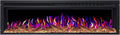 ArtiFlame cheminée électrique, 148 cm, Murale AF58, Flammes Multicolores, Télécommande et Minuterie