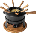 BOSKA Fondues électriques, 2,2 L, Noir, fromage fondue, appareil a fondue, fondue chinoise, fondue bourguignonne