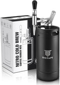 TMCRAFT machine à café, Argenté, nitro Cold Brew de 128 oz, baril à azote pour café maison