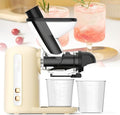 Presse presse-agrumes, Noir, -agrumes à froid, -agrumes lent pour fruits et légumes, Extracteur de jus compact avec séparation de la pulpe