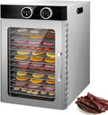 Déshydrateur déshydrateur alimentaire, argent, Légumes Et Friandises Pour Animaux 12Tray
