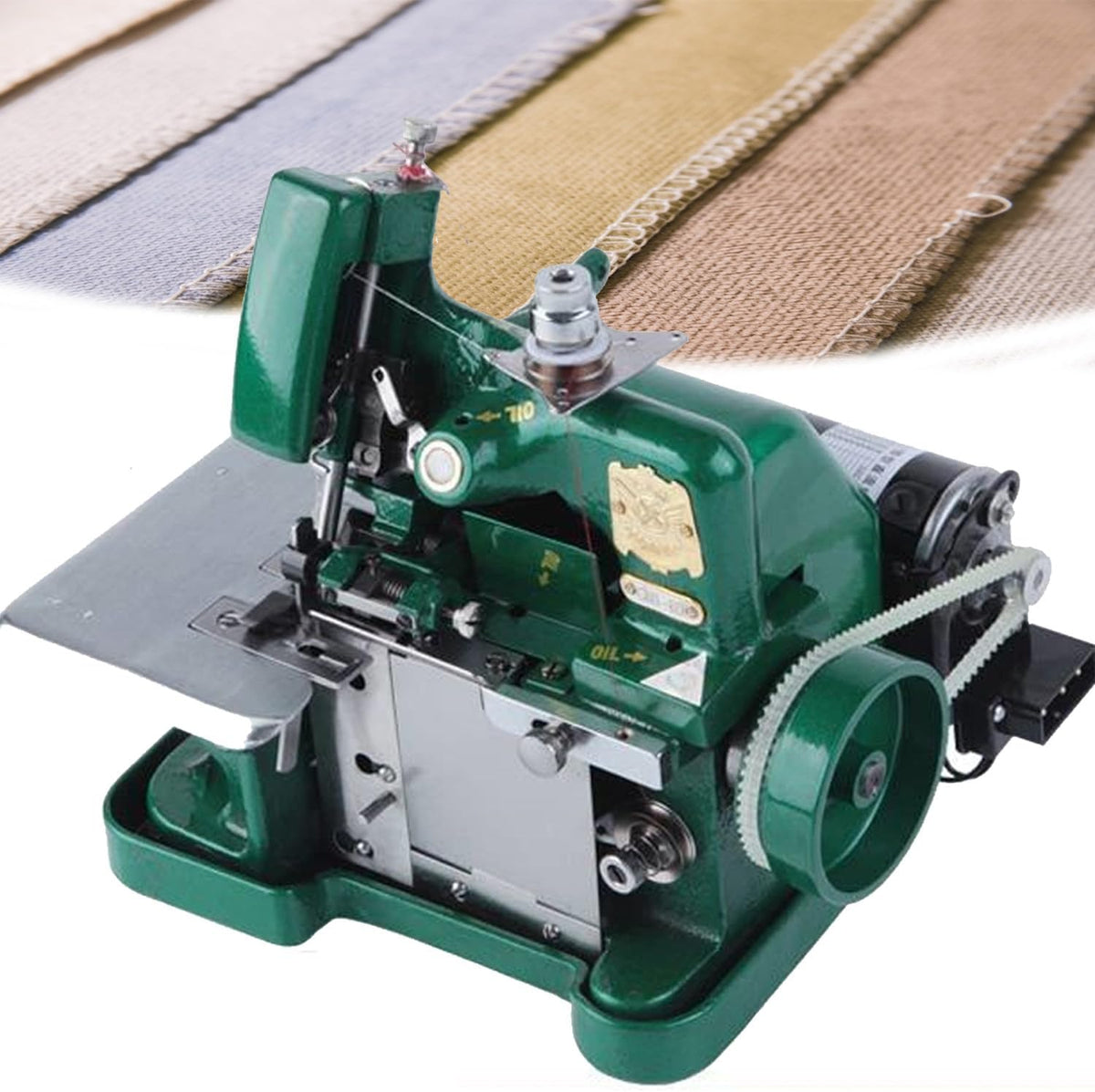 DHMYYXGS surjeteuse, 5 mm, Noir, Électronique s Et s, Hemming électrique, Overlock Sewing Machine with Oil-Impregnated Bearings Fixed Presser Foot