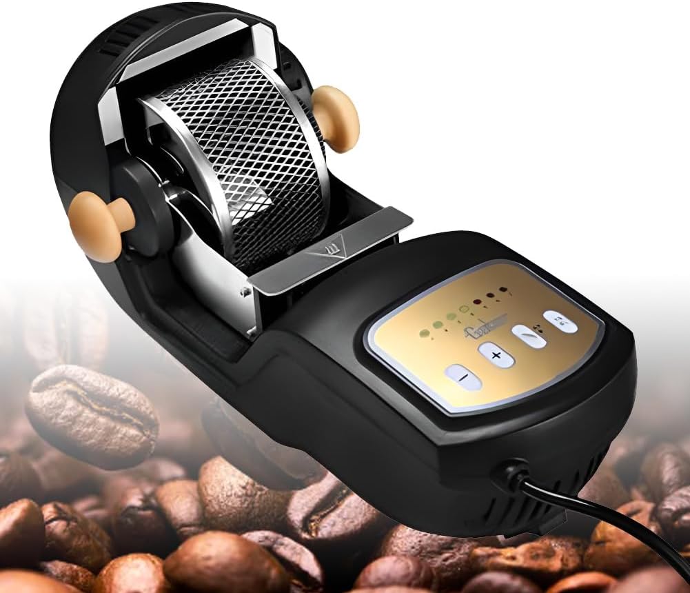BOBVB Torréfacteurs, Noir, Torréfacteur électrique professionnel en grains de café