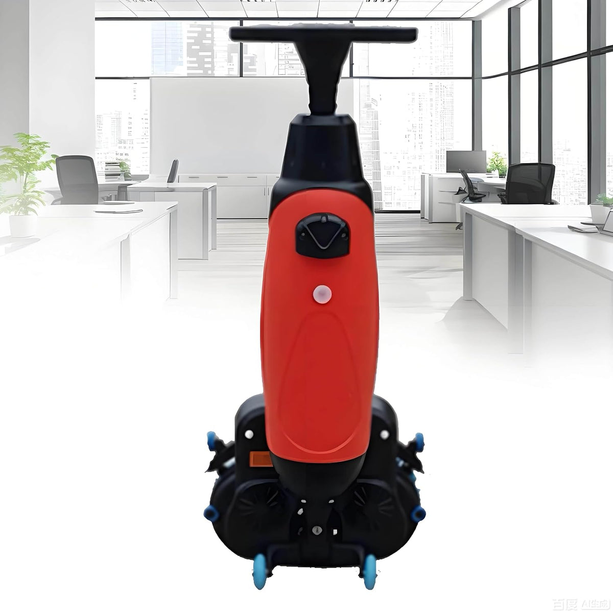 GIZMIT Nettoyants sol, 430 x 360 x 1160 mm, 65-73 dB, 45,7 cm, 18 Pouces, 36 V, Rouge, Autolaveuse Professionnelle