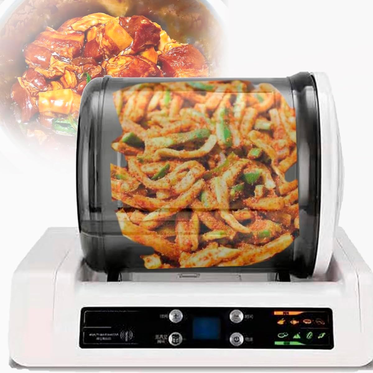 GAYAYAS GAYAYAS, 5 L, AS transparent et respectueux de l'environnement, Noir, Marinage Automatique de Viande