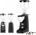 QFGain Moulins électriques à lames, 22 x 14 x 47 cm, 200 W, Noir, Moulin à Café électrique Professionnel avec écran Tactile LCD Black