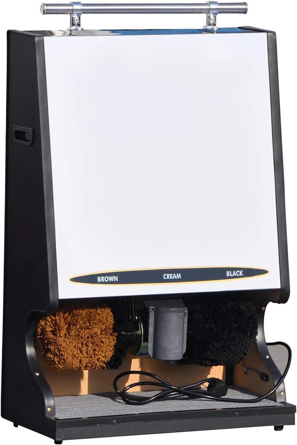 sfaSDGAwer Cirages pour chaussures, 60 W, Argenté, Cireuse à Chaussures électrique