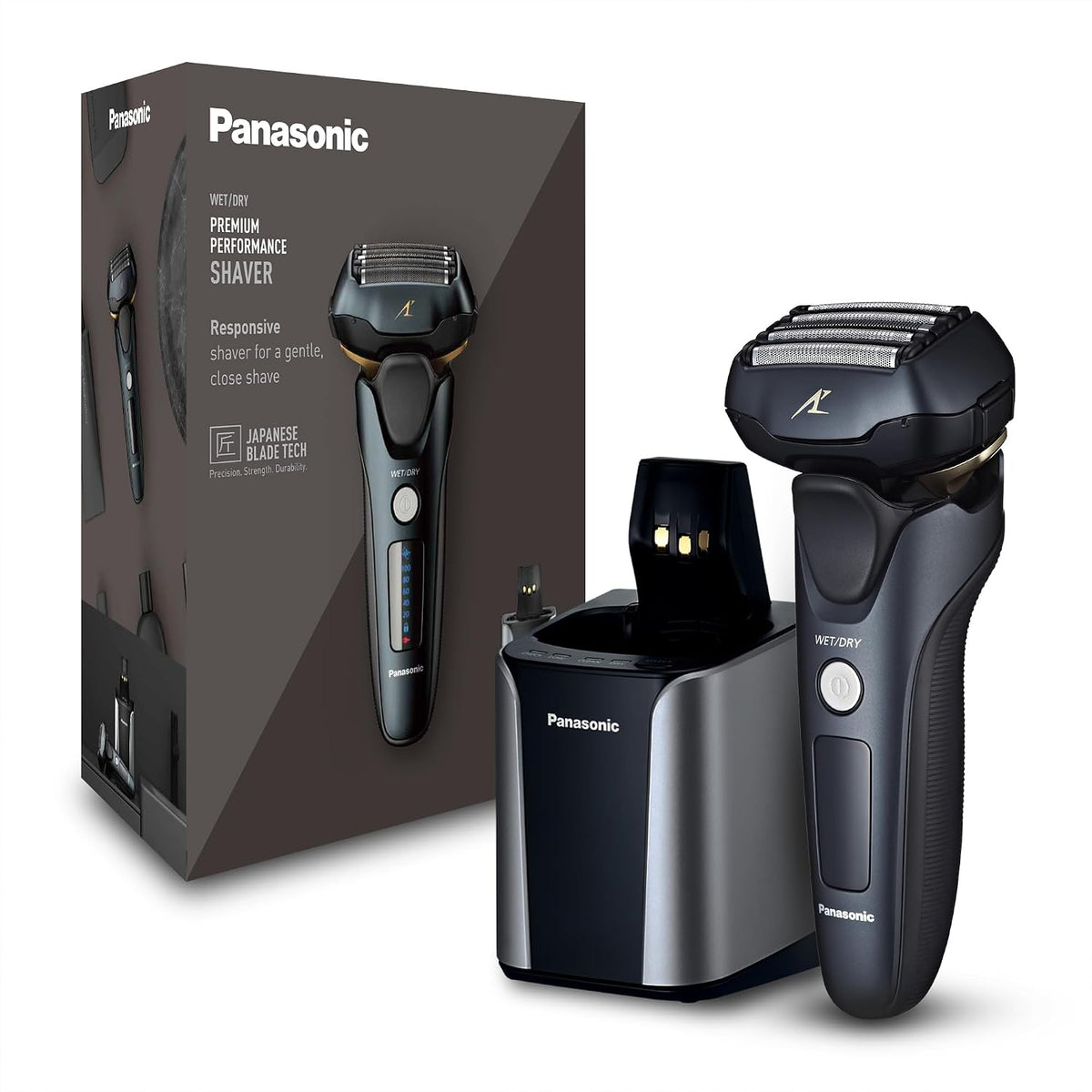 Panasonic Rasoirs à grille, Noir