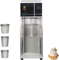 DOJOEUU sorbetière, 26 × 23 × 60,2 cm (10,2 × 9,1 × 23,7 pouces), 500 W, 220 V-240 V, Acier inoxydable, Argenté, Professionnelle