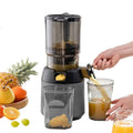 ZRQSMCX presse-agrumes, 207 x 206 x 431 mm., 300 W, 13 cm, Gris, Extracteur de jus professionnel lent, extracteur de jus