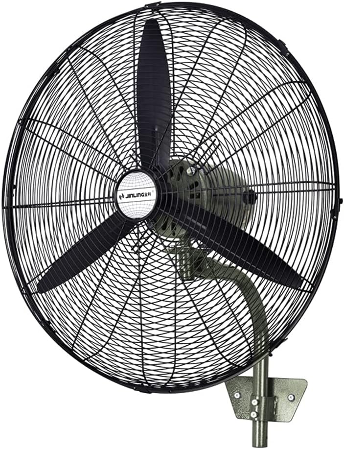 SFNIOKFG Ventilateurs muraux, 50 cm-55*65 cm, 65 cm-68*70 cm, 75 cm-75*78 cm, Blanc, Ventilateur Mural Industriel