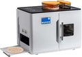 GwlThixion rôtissoire, 1800w, Noir, Machine à roti entièrement Automatique, Machine à Roti Machine à Tortillas à Pain Plat Libérez Vos Mains