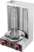 JDBDU Grills électriques d'extérieur, 220 V., 3000 W, acier inoxydable, céramique, cuivre., argenté