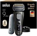 Braun Rasoirs à grille, Marron, Rasoir Electrique Homme Series 9+ Pro 9625S Graphite