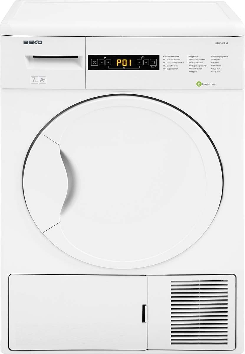 Beko Sèche-linges à condensation, Blanc, DPU7404XE Sèche-linge Condensation A+