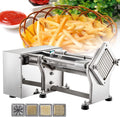 MYUYEE trancheuse électrique, Argenté, Coupe-pommes de terre électrique pour friture, trancheuse automatique industrielle