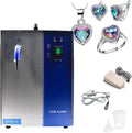 Ofyphth nettoyeur vapeur, 2600 W, 4 kg, 3 L, Noir, Professionnel pour Bijoux, Haute Pression Professionnelle 135 °C/275 °F