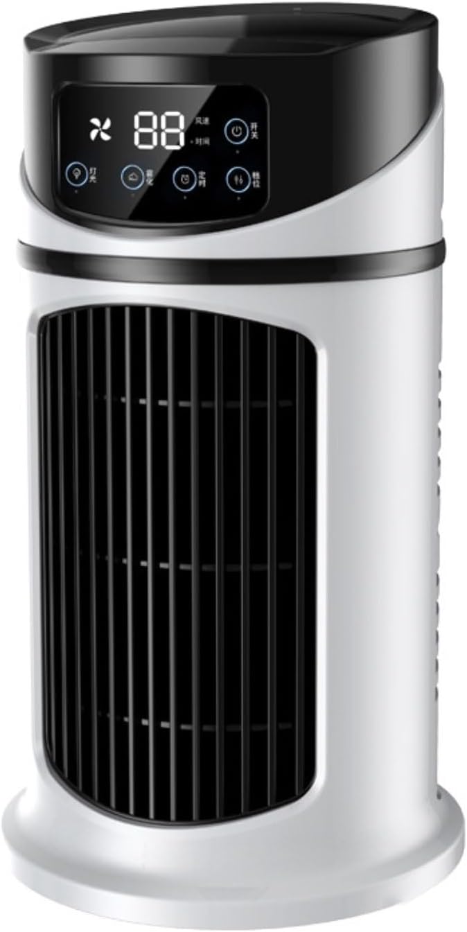 climatiseur portable LaYiQimn, Blanc, Climatiseur Mobile, Mini rafraîchisseur d'air par évaporation, humidificateur