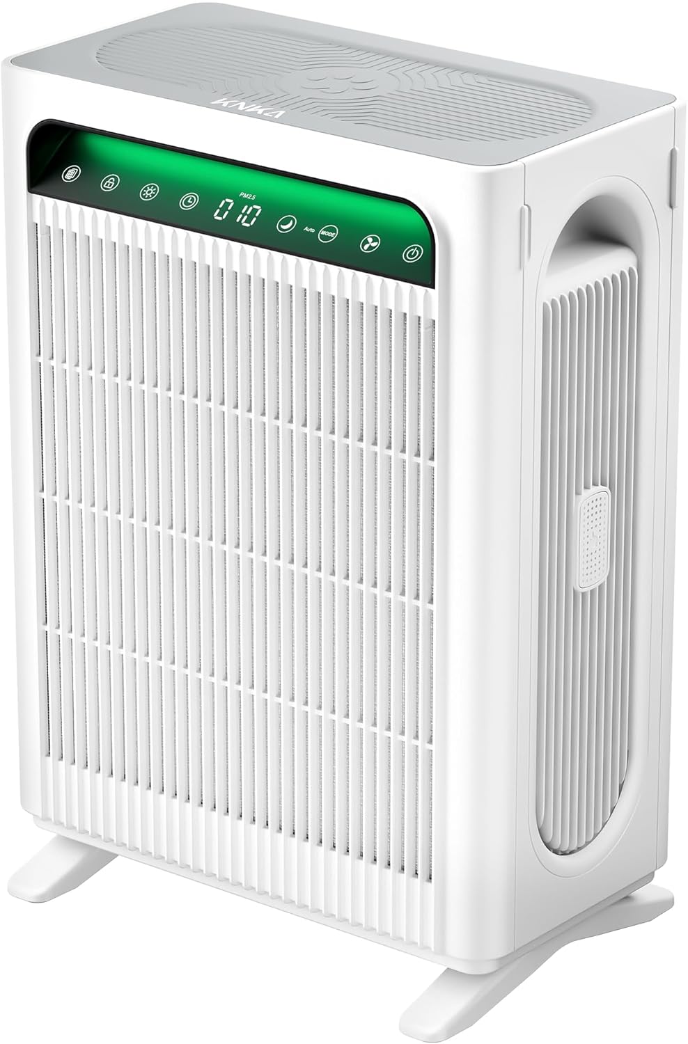 KNKA purificateur d'air, 400 m, 120 m, Blanc, Double filtre HEPA CADR ³/h, jusqu'à ², Élimine 99, 97 % des pollens