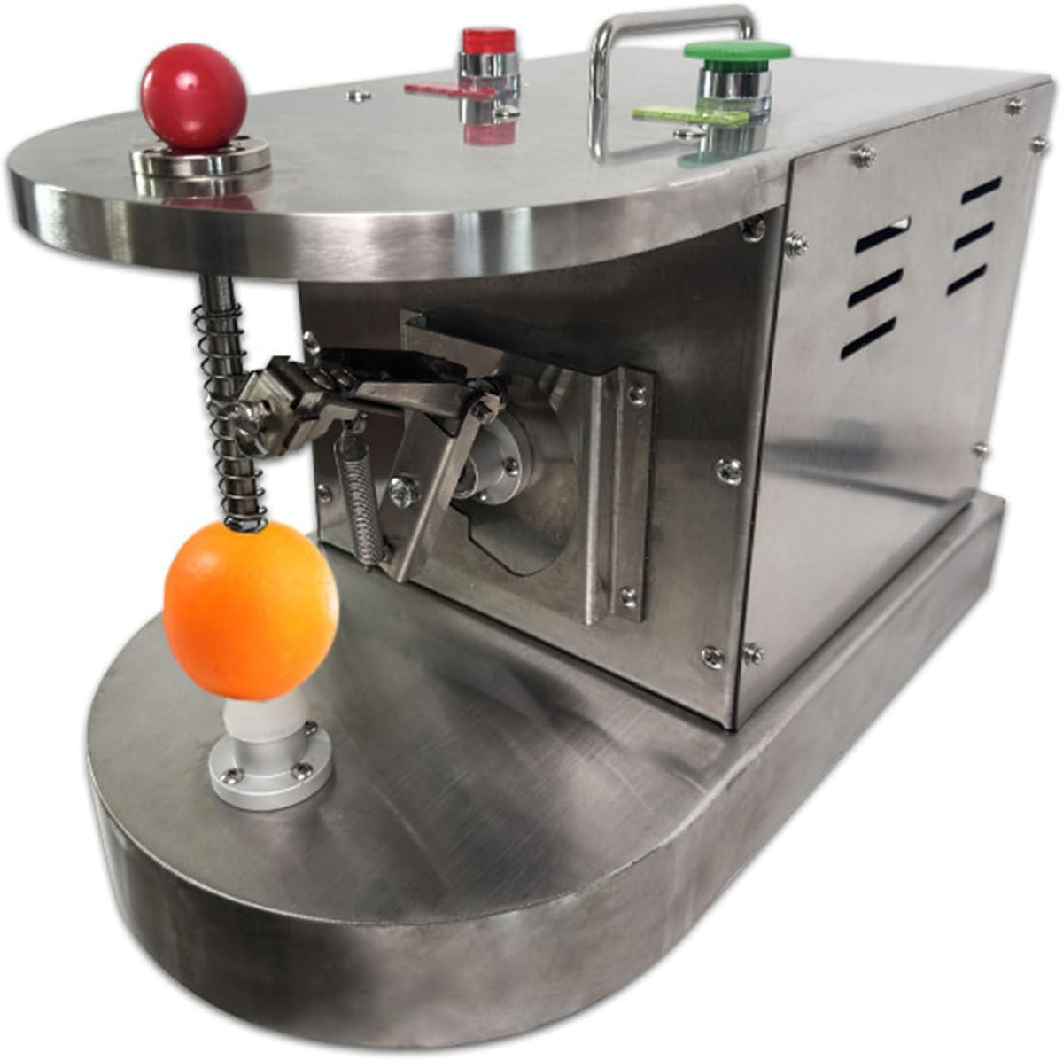 Éplucheur Éplucheurs, 46 x 24,3 x 28,5 cm., 100 W., 110 V, 220-240 V., acier inoxydable., argenté., épluche sans effort les légumes et les fruits