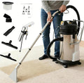 Oiyekntd nettoyeur de tapis, 60 L, Noir, Machine de nettoyage de tapis commerciale, professionnel 3 en 1 avec pulvérisation