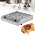 MTTXY Grills électriques, 55*55*12.5 cm, Gris, Barbecue commercial, barbecue à brochettes sûr pour 3 à 5 personnes