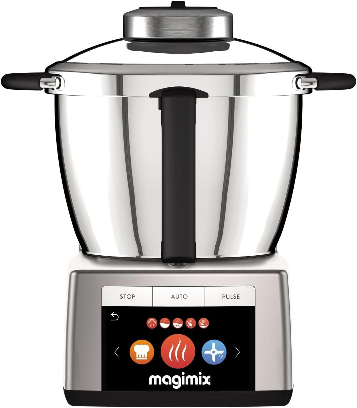 Magimix Robots multifonctions, 3,5 L, 900 W, Argenté, Robot Cuiseur Multifonction, Cook Expert - Bol Inox