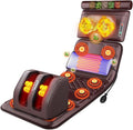 Générique appareil de massage, Noir, Tapis De Massage Chauffant avec 20 Têtes De Massage Shiatsu pour Le Cou