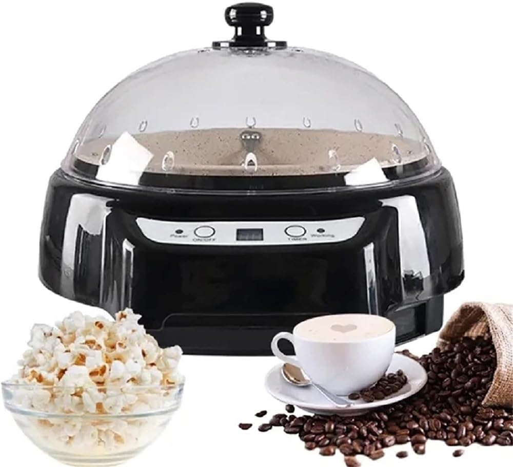 LYDBMYT Torréfacteurs, 500 G, Noir, Machine à torréfier Les Grains de café à Domicile, torréfacteur électrique à température réglable