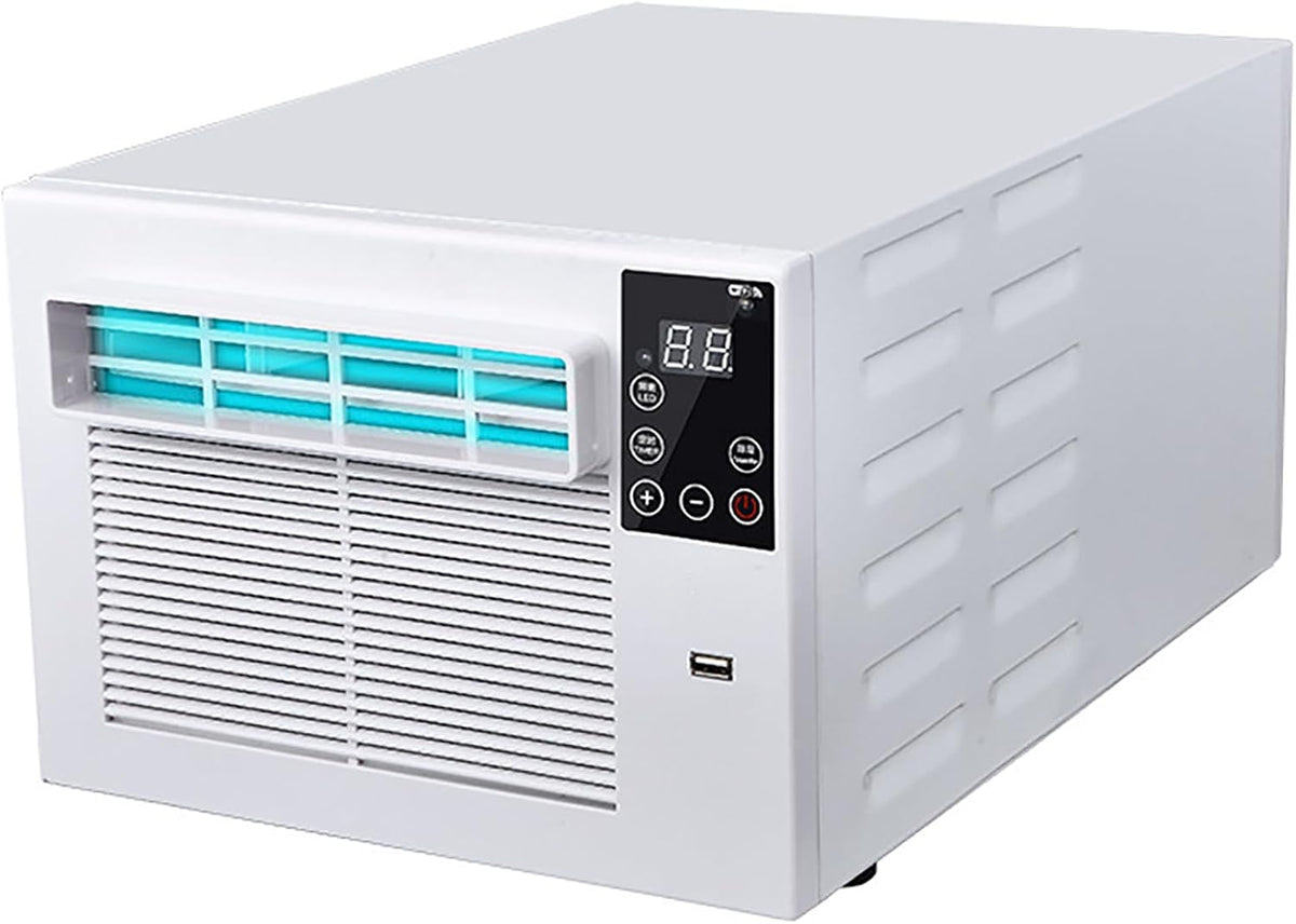 climatiseur portable IEOWY, 285 x 230 x 460 mm., Blanc, déshumidificateur à Refroidissement Rapide, sans unité extérieure