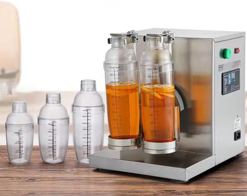 WEIMILOR blender, 750 ML, Argenté, Shaker à thé, Machine à thé au Lait électrique, thé Boba, Lait et vin