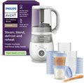 PHILIPS blender, 120 ml, 180 ml, 240 ml, Noir