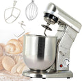 Pétrin robot pâtissier, 7 L, Argenté, vertical, professionnel sur socle
