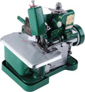 Machine surjeteuse, Gris, à coudre portable pour tissu robuste, Coutures polyvalentes pour projets en cuir et tissu avec cadre en métal