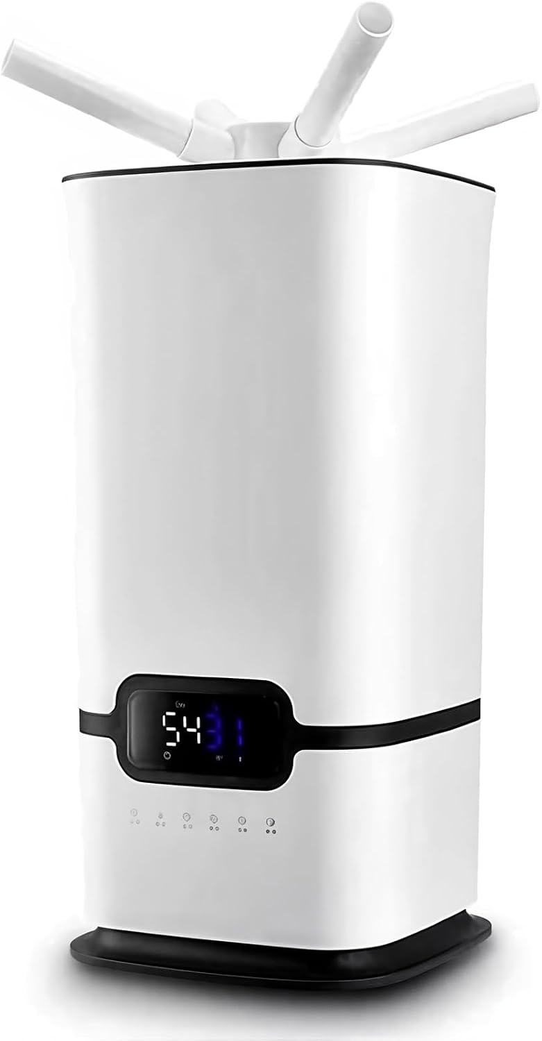 Humidificateur Humidificateurs pour chambre simple, 16 L, 80 W, Noir, Industriel de avec Télécommande & Minuterie