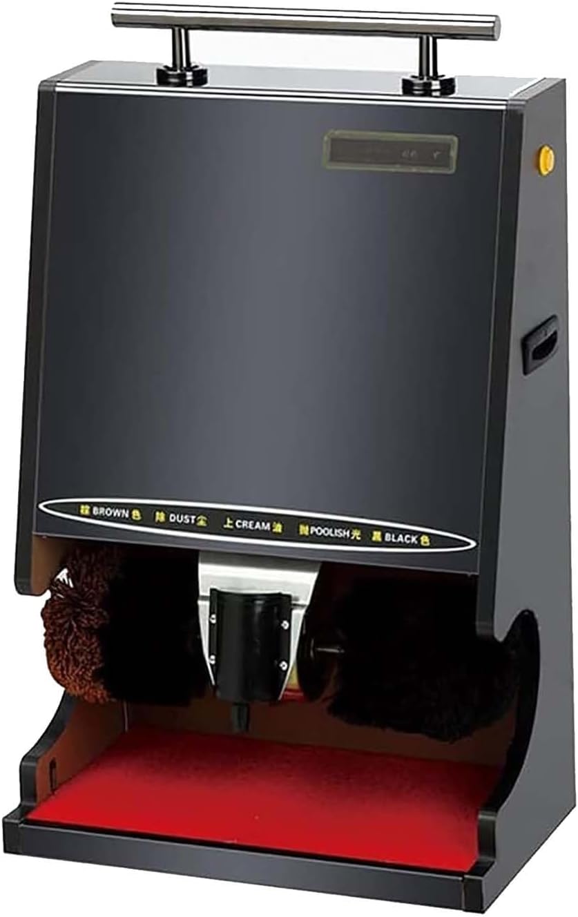CUTANGELAR Kits de cirage, 150 Ml, Gris, Cireuse Électrique Portable - Commande Au Pied, Sans Se Pencher, Buse En Marbre